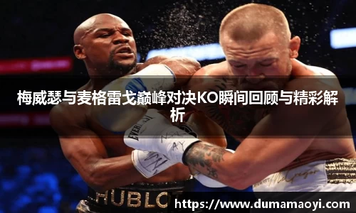 梅威瑟与麦格雷戈巅峰对决KO瞬间回顾与精彩解析